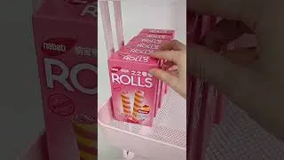 Thumbnail: Pink Food Organizing 🌸 #asmr #homereset #satisfying