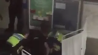 Thumbnail: Acid attack at Stratford leaves commuters horrified as cops treat victim at the scene