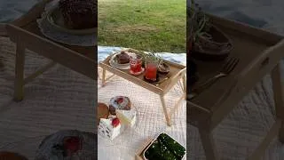 Thumbnail: whimsical summer picnic 🧺🌼🌿featuring a sneak peak of our cozy glass cups #picnic #cottagecore