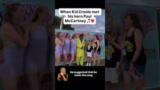 Thumbnail: When Kid Creole met his musical hero Paul McCartney