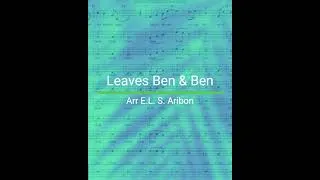 Thumbnail: Leaves by Ben&Ben - Arr E.L.S. Aribon #satbchoir #satbguides #choralguide horalguide