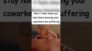 Thumbnail: Stay Home While Coworkers Suffer 😂🏠 | Work From Home Mood #youtubeshorts
