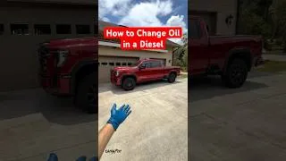 Thumbnail: How to PROPERLY Change Oil in a Diesel (My 1st New Truck)