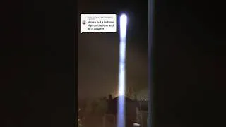 Thumbnail: I Re-created the Batsignal