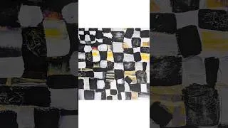 Thumbnail: Playing with Imperfect Patterns in Abstract Painting #artshorts