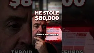 Thumbnail: He Stole $80,000 from Chick-fil-A and Said THIS 😱 #Shorts