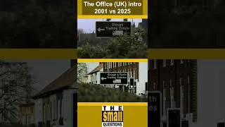 Thumbnail: The Office UK title sequence in 2001 vs 2025