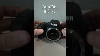 Thumbnail: Canon 200d vs Sony a6700 #sony #canon #cameratest  #photography