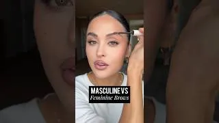 Thumbnail: Masculine vs Feminine Brows l Christen Dominique