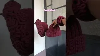 Thumbnail: crochet ruffle hat and beanie tutorial #crochet #crochetfashion #diy