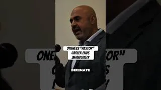 Thumbnail: Oneness “Pastor” Career Ended Before It Started #samshamoun #debate #trinity
