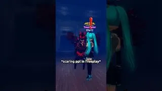 Thumbnail: SCARING KIDS IN FREEPLAY 😭 #roblox #dresstoimpress #dti