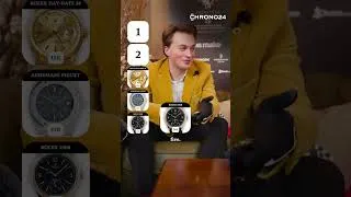 Thumbnail: We asked the chess grandmasters to rank these 5 luxury watches♟️ #FreestyleChess #Chrono24 #watches