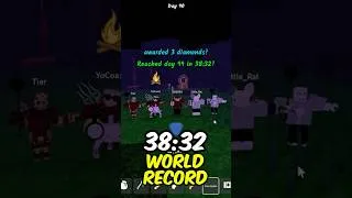 Thumbnail: WORLD RECORD in 99 Nights in the Forest #99nightintheforest #roblox #sehar
