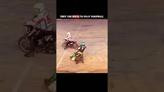 Thumbnail: They uses bikes to play football ⚽️