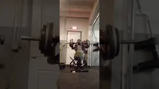 Thumbnail: 305 lbs Modified Squats x 7 - Legs Need Work #gym #legday #squat #ytshorts