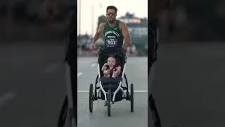 Thumbnail: 4:17 MILE WHILE PUSHING A STROLLER ‼️ STEPHEN BIEBELHAUSEN SETS WORLD RECORD IN CLEVELAND #running