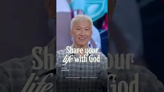 Thumbnail: Share your life with God | Kong Hee #shorts