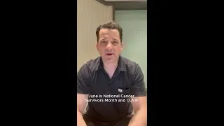 Thumbnail: Marc Roberge's Message of Hope | National Cancer Survivors Month