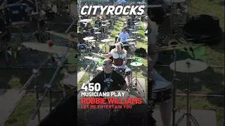 Thumbnail: 450 musicians play Robbie Williams #shorts