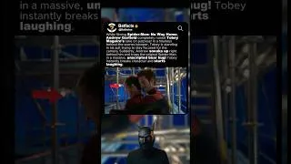 Thumbnail: Tobey Maguire's most serious scene was completely ruined when...