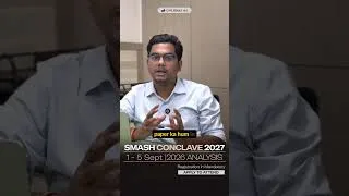 Thumbnail: Smash Conclave 2027 |  1st to 5th sept | Register now | #ias #civilserviceexam  #mains #essay #upsc