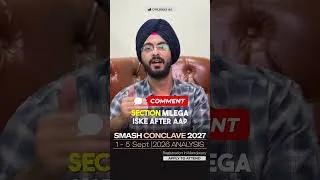 Thumbnail: Smash Conclave 2027 |  1st to 5th sept | Register now | #ias #civilserviceexam  #mains #essay #upsc