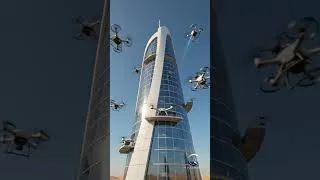 Thumbnail: The Giant Solar Tower in Solar City #shorts #solarsystem