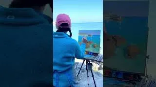 Thumbnail: Towards St Ives | Plein Air Oil Painting |  Satisfying Timelapse