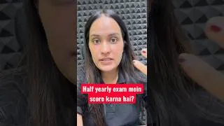 Thumbnail: Half yearly Exam ka dar lag raha hai ? #class12cbse #halfyearlyexams #exampreparation