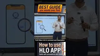 Thumbnail: how to change language in HLO app, HLO app मे भाषा कैसे बदले ?