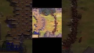 Thumbnail: AOE2: 100 ELITE WAR WAGONS VS 100 ELITE CONQUISTADORS #shorts