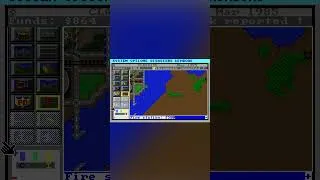 Thumbnail: SimCity Classic - short - Maxis, 1989 - PC / DOS Micropolis SimCity Classic #shorts #retrogaming