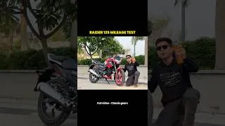 Thumbnail: New Raider 125 High speed mileage test 😍| Unexpected 🥵| #tvsraider #shorts |