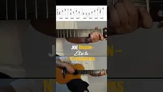 Thumbnail: Et Si Tu N’Existais Pas - Joe Dassin (Guitar TAB)