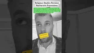 Thumbnail: Eucharistic adoration outside of Mass: ideas for an exam answer.