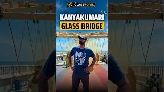 Thumbnail: Kanyakumari Glass Bridge | Bowstring Arch #kanyakumari #glassbridge #vivekanandarock