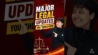 Thumbnail: Major Legal Updates | CLAT 2027 #shorts #viral #trending #legal