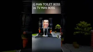 Thumbnail: 😱 Making G MAN TOILET BOSS vs TV MAN BOSS - Skibidi Toilet 47 creatures with Clay