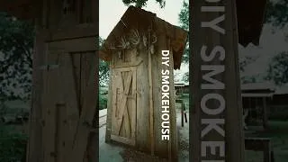 Thumbnail: Building a SMOKEHOUSE from Scratch! #homesteading #smokehouse #selfreliance
