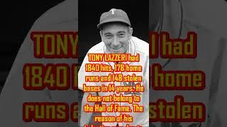Thumbnail: Worst National Baseball Hall of Fame Member: Tony Lazzeri (New York Yankees)