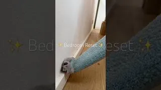 Thumbnail: Satisfying Bedroom Deep Clean Reset ✨ ASMR Cleaning Motivation #shorts