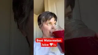 Thumbnail: Beet & Watermelon Juice Recipe 🍉💓