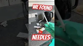 Thumbnail: We Found Needles On This Free Clean