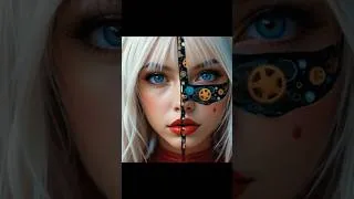 Thumbnail: Robotic Girls Reveal Their Inner Mechanisms  Futuristic Android Body Opening Animation