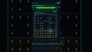 Thumbnail: The Perfect Zen Sudoku Solve! 🧠✨ #shorts #sudoku  #asmrgaming