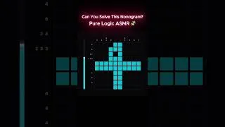 Thumbnail: Watch This Grid Fly! 🚀🎨 #shorts #nonograms #nonogram   #asmrgaming #cozygaming