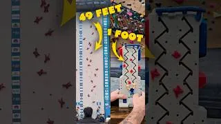 Thumbnail: Man vs Machine (Rock Climbing Challenge)  #shorts