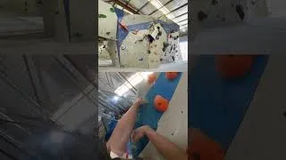 Thumbnail: POV: You climb V5 after your first year of climbing! #shorts #bouldering #climbing