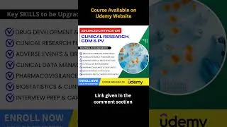 Thumbnail: Clinical Research Course #clinicalresearch #shorts #reels #viral #ytshorts #crc #cra #certification